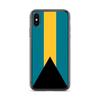 Coque Téléphone – Drapeau Des Bahamas – Compatible iPhone XS – Étui Souple – Résistant Et Antichoc - Silicone - Pixelforma