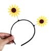 Star Yellow Duck Headband Sunflower Children Hair Bands Cute Cartoon Hair Hoop  Cosplay