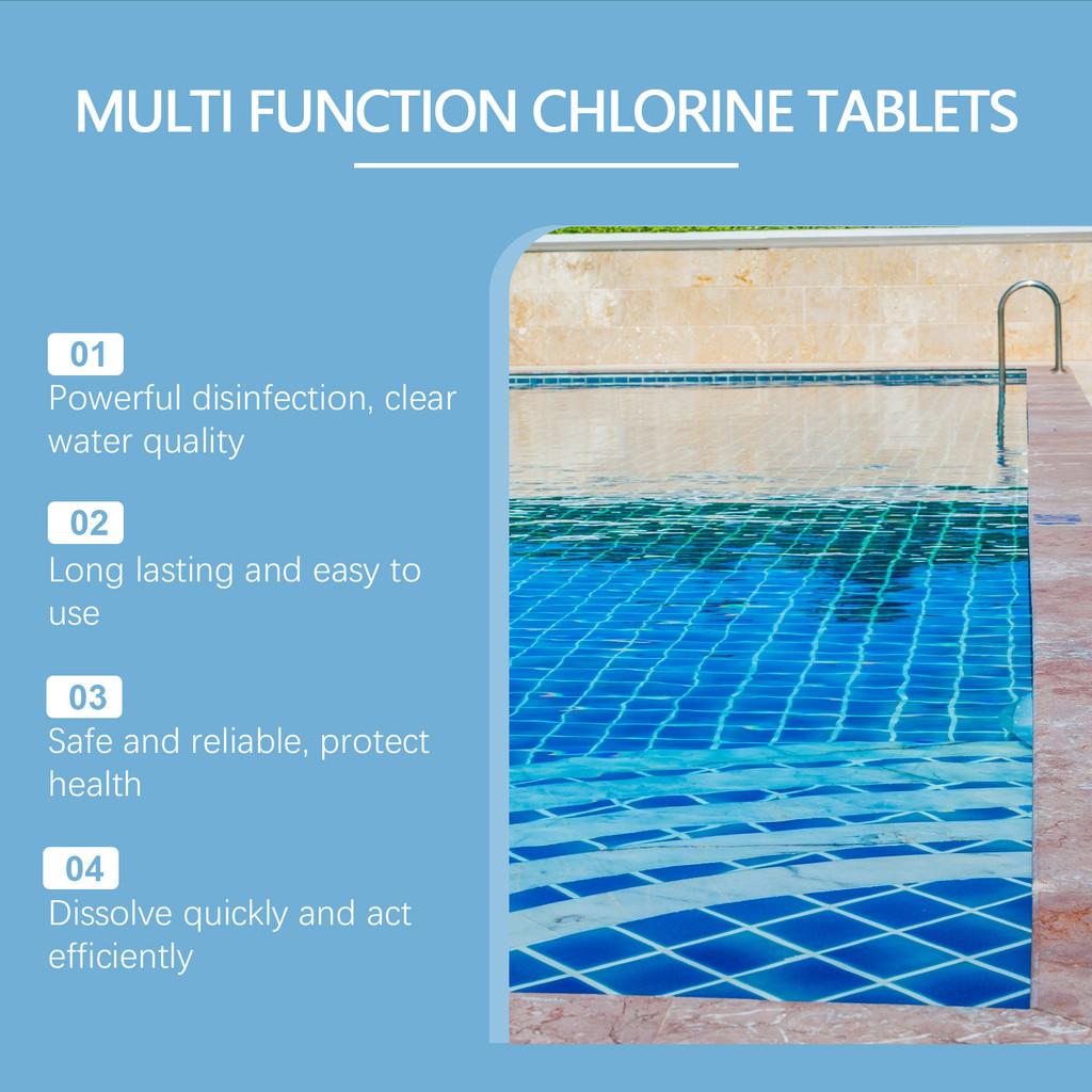 Pool Hozonex Multipurpose Cleaning Chlorine Tablets For Effortless Purification Water