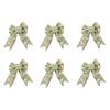 YAFEX Festive Double-Layer Snowflake Bow Ribbon Set For Christmas Tree Decoration 2025 Hot Sale Brand. Good And High Quality