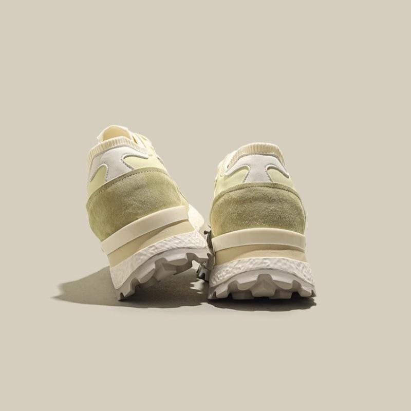 Small thick-soled inner height increase Forrest Gump shoes women's 2025 new summer mesh breathable fashion versatile sports and leisure