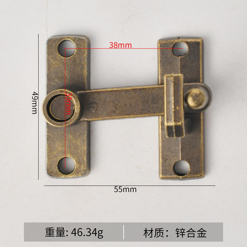 New Alloy Box Lock For Gift Boxes, Antique Wooden Boxes, Hardware Accessories, Antique .