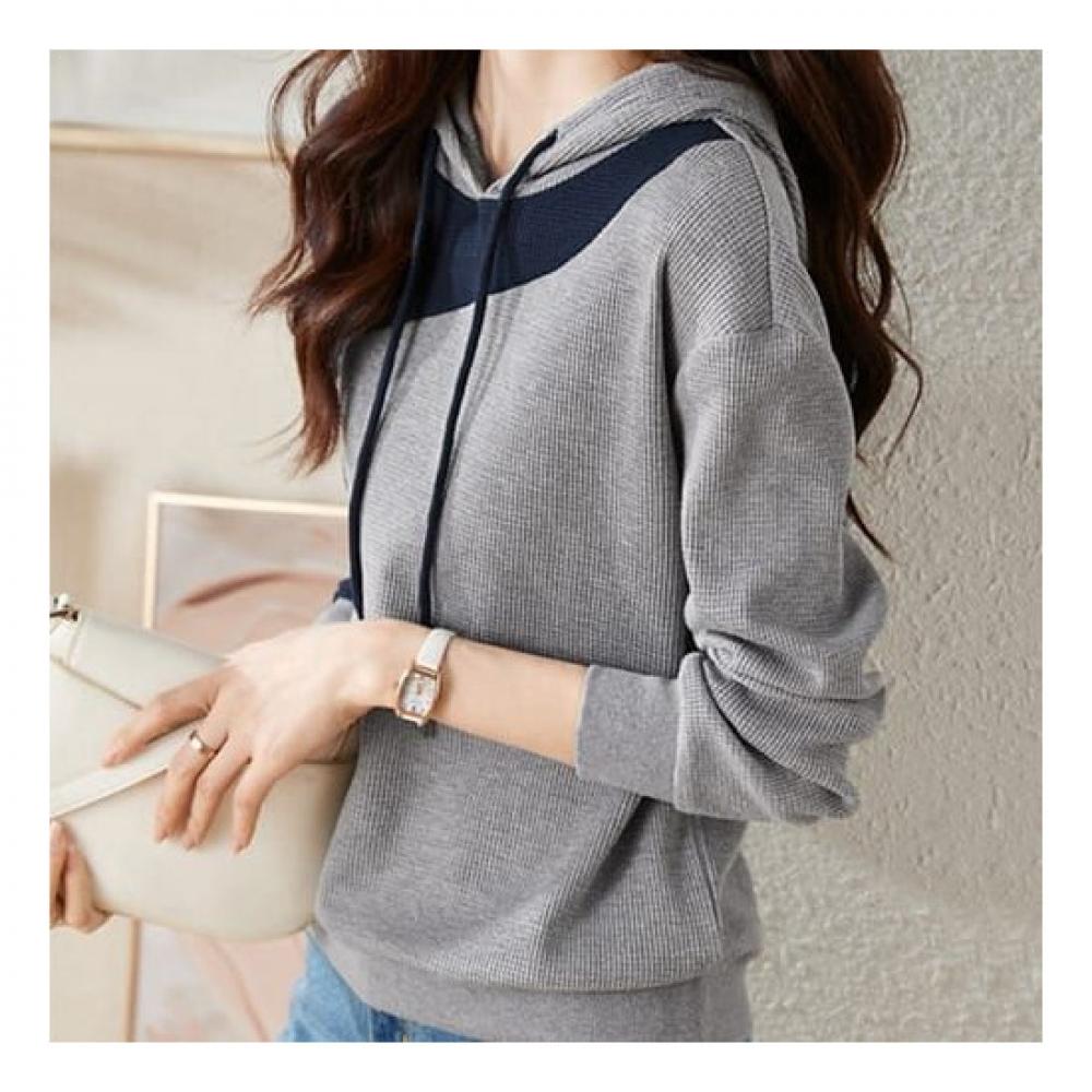 Navava NT588 Color Block Daily Hoodie T shirT