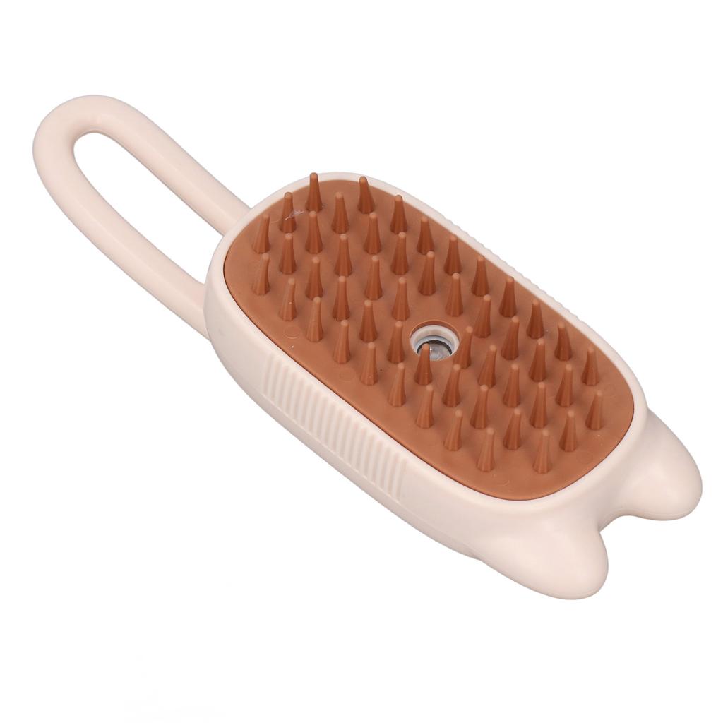 Pet Steam Brush Rechargeable Grooming Massage Cat Dog Water Brush with Handle for Shedding Bathing