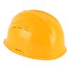 Cooling Hard Hat Yellow 8000mAh Rainproof Bluetooth Dual Fans Massage Solar Power Cooling Helmet