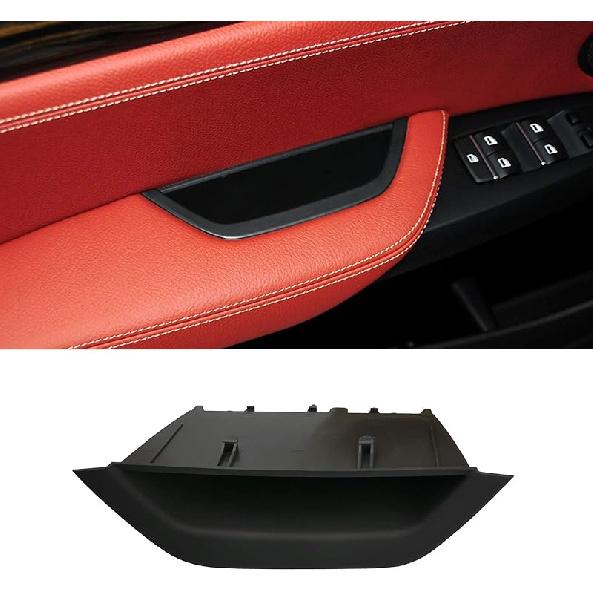 Jaronx For BMW X3 X4 Door Armrest Cover, Driver Side Door Armrest Handle Storage Compartment Cover Container Storage Box(Fits:BMW X3 F25 2010-2016,X4