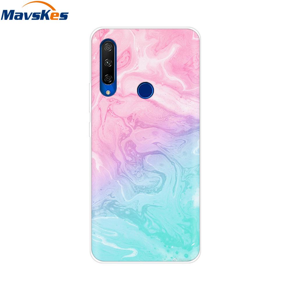 Painted Case For Alcatel 1S 2020 5028Y 5028D Case TPU Soft Silicone Cover Funda For Alcatel 1S 2020 Case Cover Etui Bumper Coque
