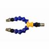 Spine-Shaped Deformable Extension Rod with Three-Hole Suction Cup, Connectors, and Accessories: Unisex Adult Toy