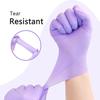 10/20/50/100PCS Purple Disposable Nitrile Gloves,Waterproof Latex Free,For Household Cleaning  Food Safe Protective Work Gloves