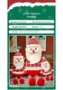 Christmas Santa Plush Doll & Throw Pillow Gift for Kids
