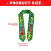 Preschool Graduation Sash With Colorful Patterns For Kids Ceremony Decoration Soft Fabric Stole Graduation Accessory
