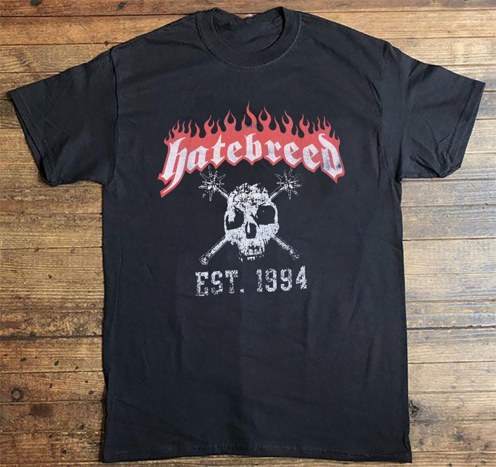 Футболка Hatebreed Hatebreed est 1994 Короткий рукав Черная Все размеры Футболка Унисекс S