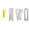 Bookmarks Embossing Cutting Dies Bookmarks Embossing Die Cuts for Card Making DIY Scrapbooking Album Paper Crafts