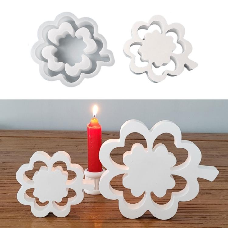 Blätter Kerzenhalter Formen FÜR DIY Bastel Gips Ornamente