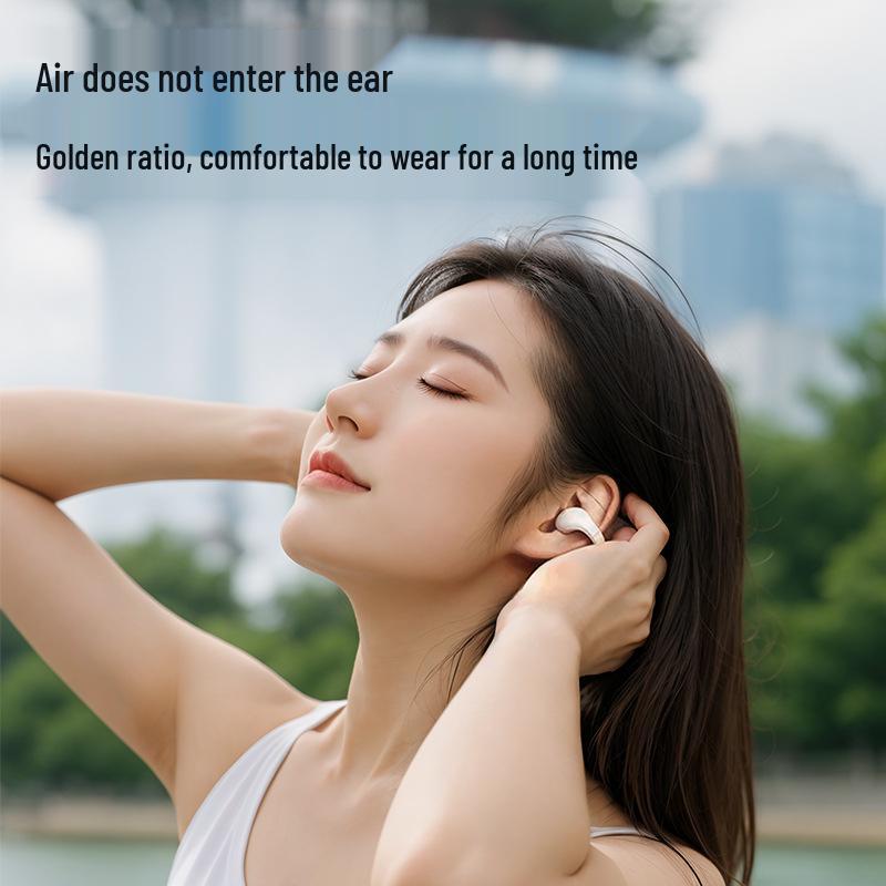 Écouteurs sans fil Bluetooth sport OWS-HT03 à clip d'oreille pour la musique et les jeux