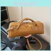 Borsa a Forma di Salsiccia per Donna Estate Vintage Borsa a Tracolla in PU con Chiusura a Zip per Uso Quotidiano