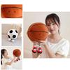 Lustiges Sport-Fußball- und Basketball-Baby-Puppe Flauschiges Plüschtier Zum Beruhigen von Babys Perfektes Geschenk Für Kinder