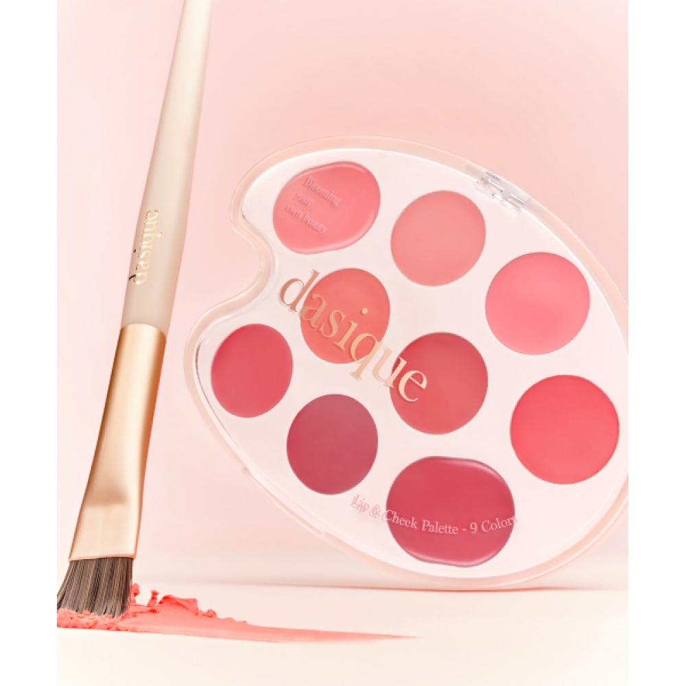 Dasique Mood Painting Lip   Cheek Palette  + Free Lip Brush 
