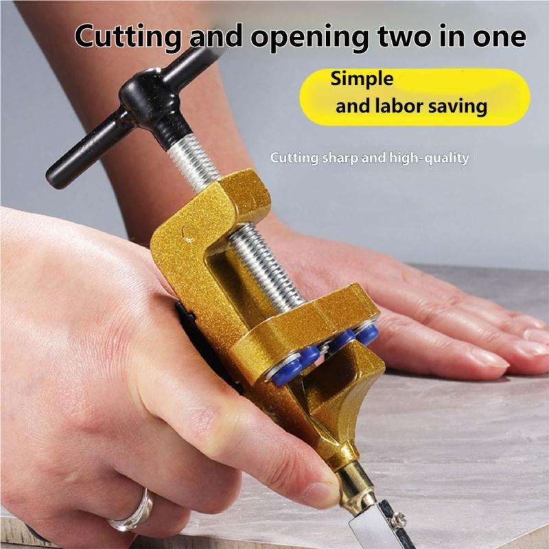 High Precise Metal Floor Tile Push Cutter For Accurate And Clean Cutting On Ceramic And Porcelain Tiles Safe Stable Use