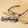 3PCS TR90 Anti Blue Light Reading Glasses Men Business Ultralight Sport Presbyopia Computer Eyewear +1.0 To +4