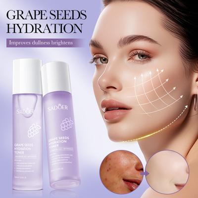 SADOER Moisturizing Hydrating Softening Lotion Grape Seed Antioxidant Toner