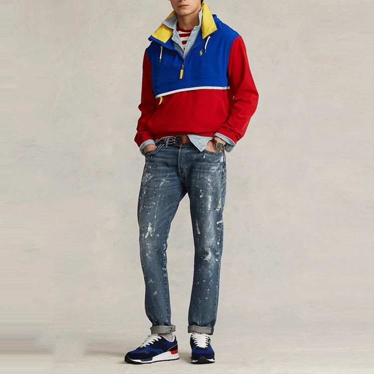 Polo Ralph Lauren Packable Hooded Pullover Zip Jacket Men Jackets Multicolor MNPOOTW16020800