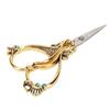 Vintage Embroidery Scissors Rustproof Stainless Steel Portable Craft Scissors Sewing Scissors Gold