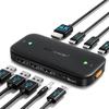 USB-C KVM Switch - UNDERSCORE - 4K 60Hz - PD 100W Fast Charging - Plug-and-play - 2 Ports