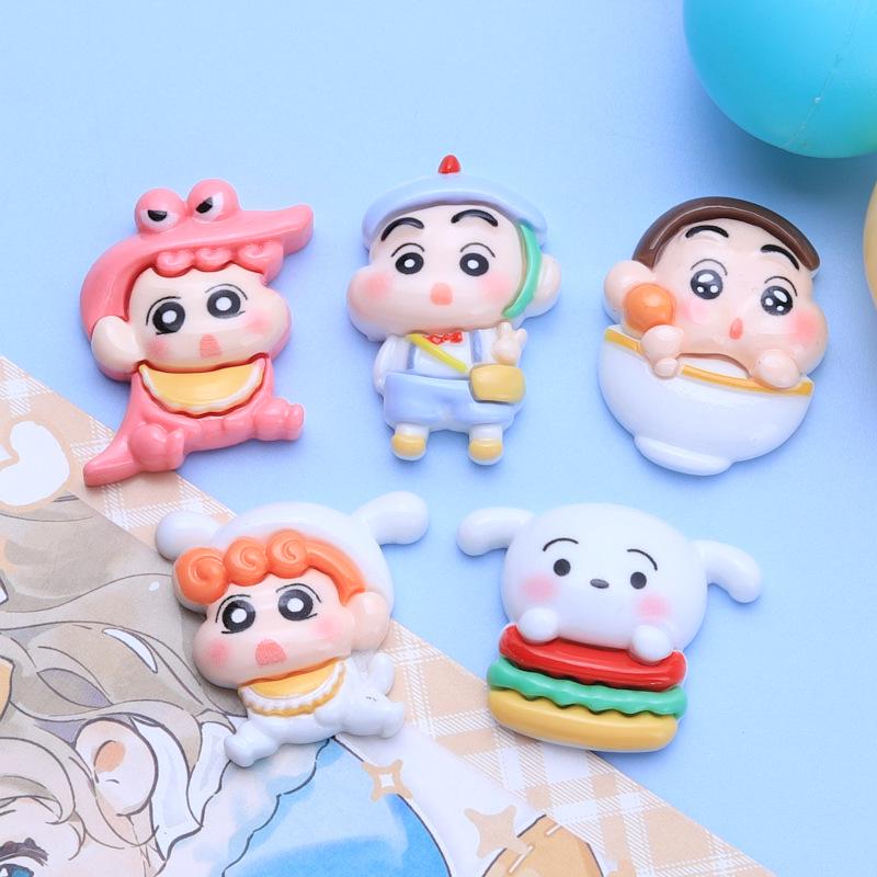 Cartoon Cute Kid DIY Resin Crocs Charms & Decoration Accessories