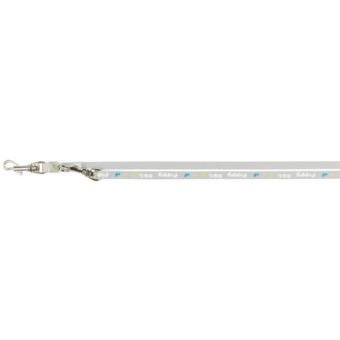 Harnais Junior 23-34 Cm/8 Mm Gris Avec Laisse Pour Chiot - Trixie