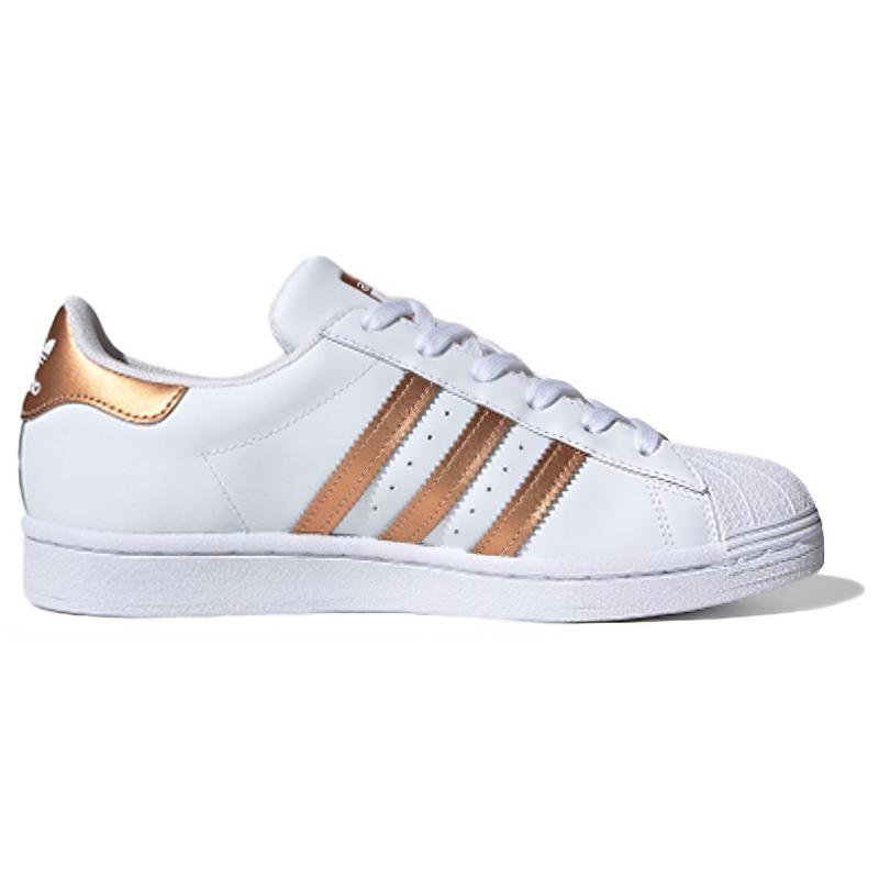 adidas Women's Superstar 'White Copper Metallic' Women's Sneakers FX7484