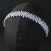 Luxus Braut Diadem Hochzeit Haarband Zirkonia Braut Haarband Diademe und Kronen für Frauen Party Abschlussball Haarschmuck Kopfschmuck