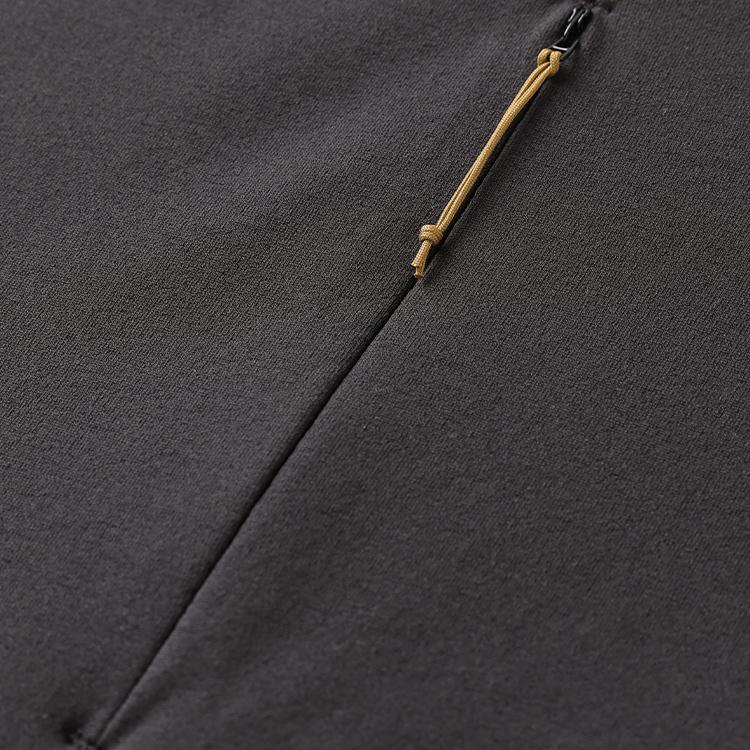 Under Armour Hiking Walking Outdoor Series Fitness Warm Casual Crew Neck Long Sleeve T-Shirt Men Tops Twilight-Black 14312139-0020