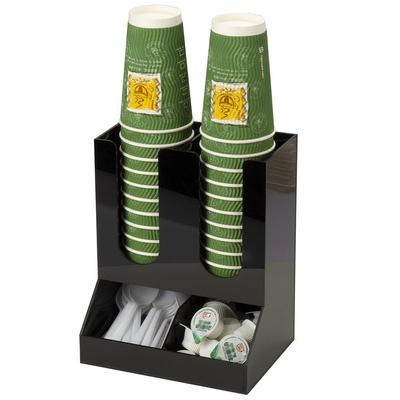 Pappbecherhalter, Becherständer, Kaffeetassenhalter, Pappbecherhalter, Becherständer, zur Verwendung in Cafés und anderen Gewerbebetrieben (2 Spalten,