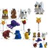 Grow A Garden Game Character 9 Piece Set Of Pet Building Block Model Ornaments For Creative Play And Diy Fun