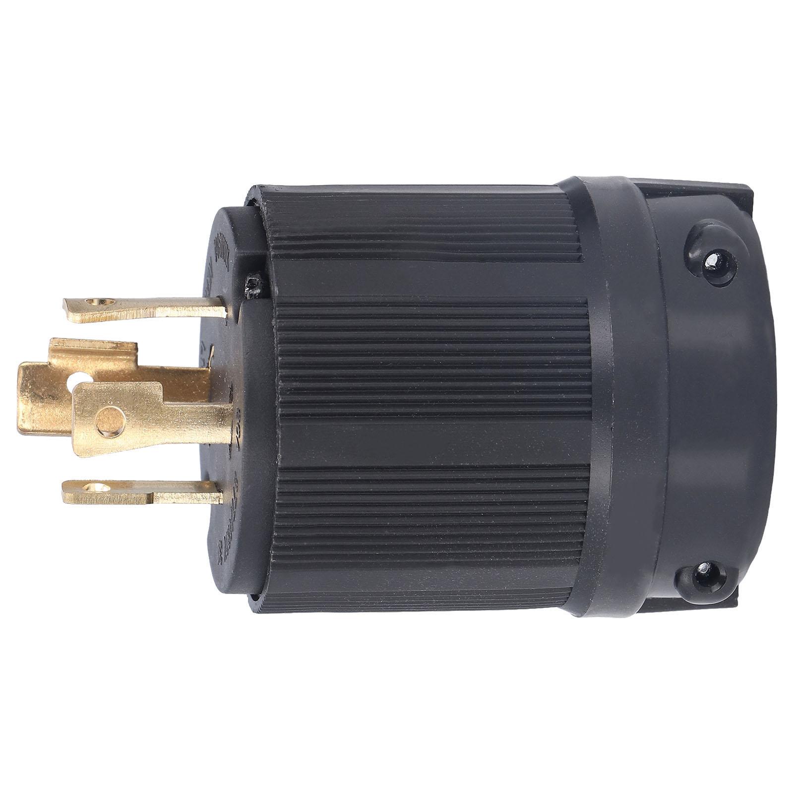 

Заглушка PA66 пластиковая латунная 4-отверстие генераторная вилка разъем для сушилок 30A 277 480V