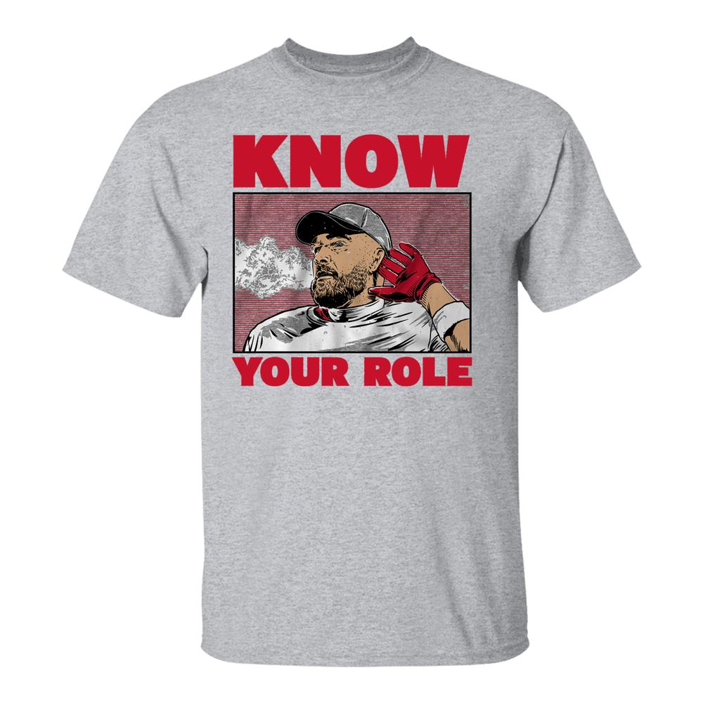 

Футболка унисекс Travis Kelce Know Your Role 87 Kansas City Chiefs S
