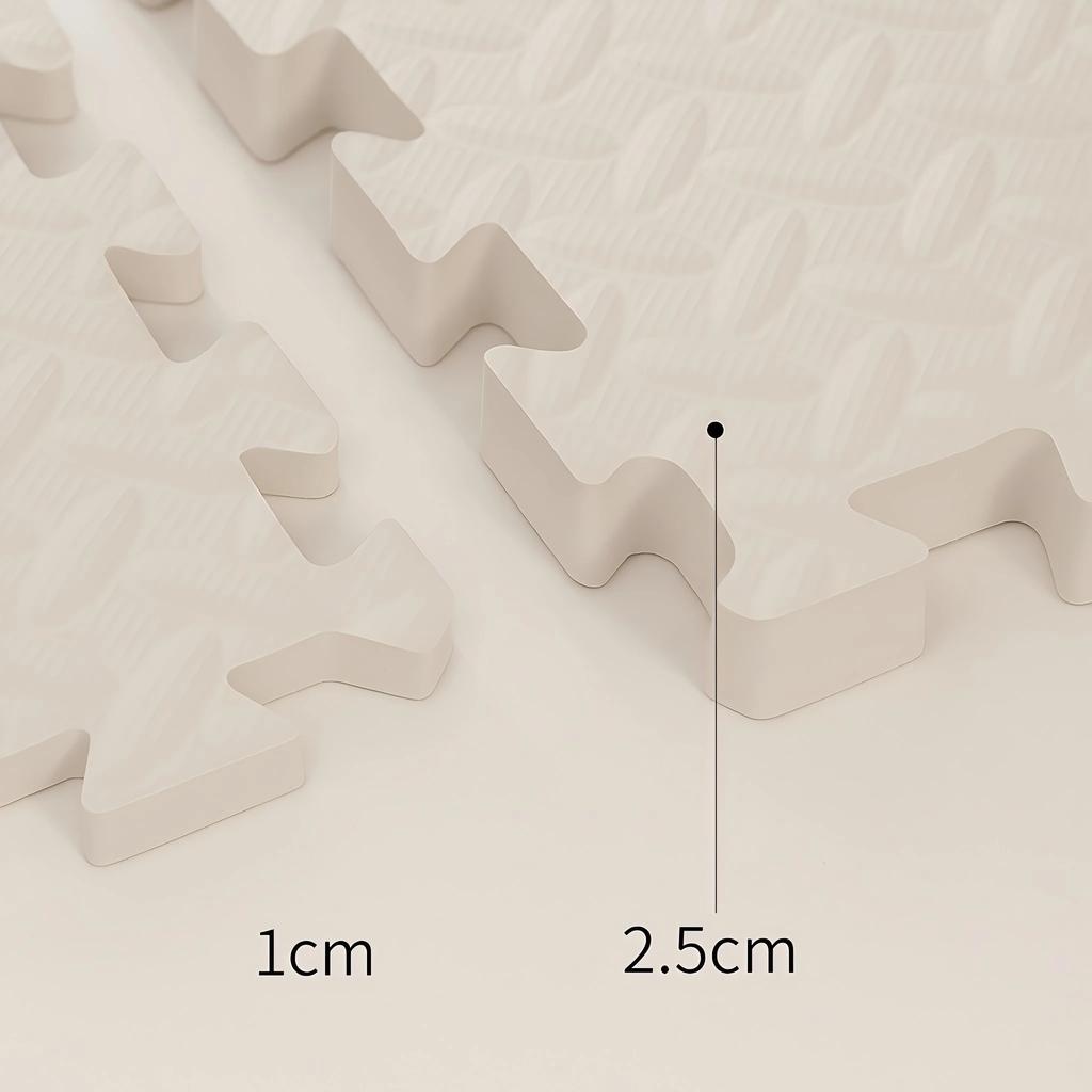 30X30cm 1/2.5cm Thick Interlock Puzzle Mat Children Activity Carpet Soft Non Slip Foam Floor Living Room Play Area 4/8 PCS