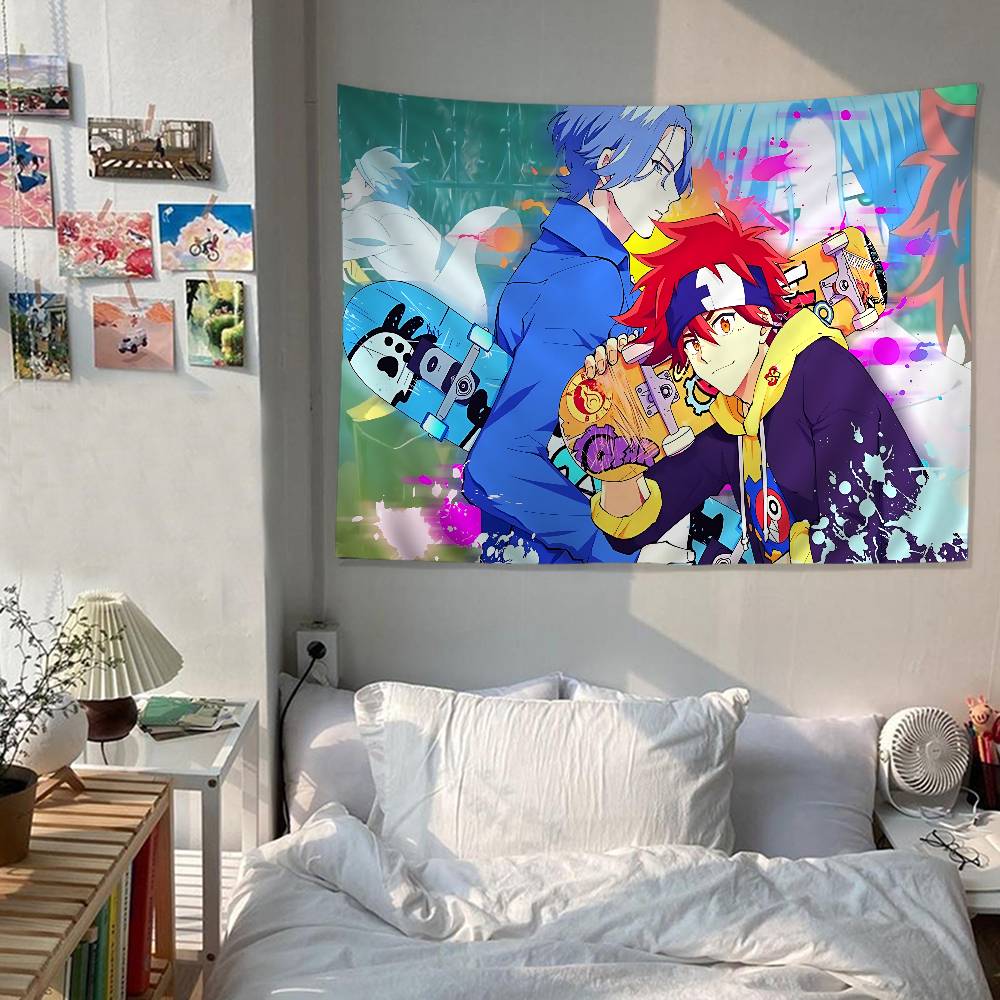 SK8 The Infinity Cartoon Tapestry Bohemian Wall Tapestries Mandala Wall Hanging Sheets