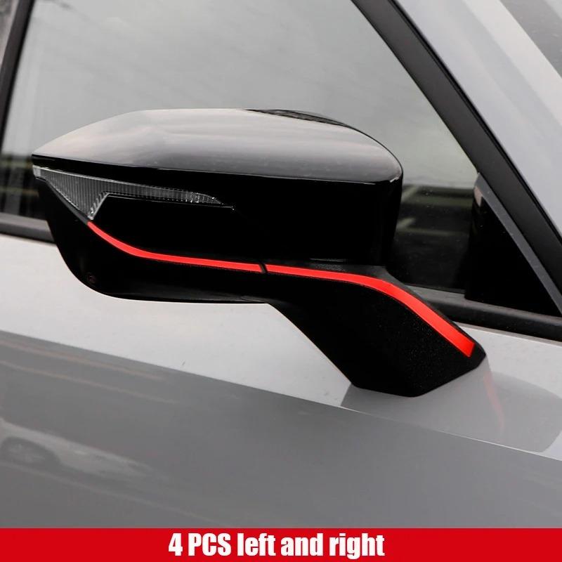 For Changan UNIV UNI-V 2023 2024 2025 Car Headlight Rear Bumper Mirror Edge Bumper Wheel Fog Lamp Strip Stickers Accessories D