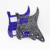 1ks Kytarový pickguard 2 otvory pro potenciometry Hliníkový 11 otvorů HH Pickguard Kryt proti poškrábání Kompatibilní pro kytarové díly stylu ST SQ