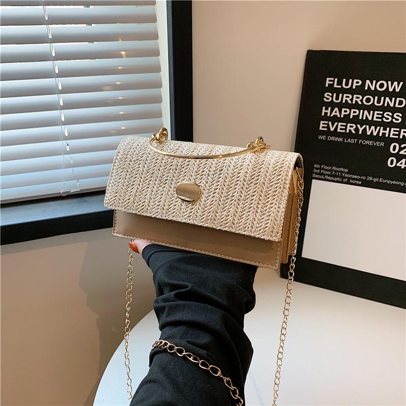 Stylish Casual Womens Shoulder Bag Small Square Tote Bag Trendy Design Available In Multiple Colors