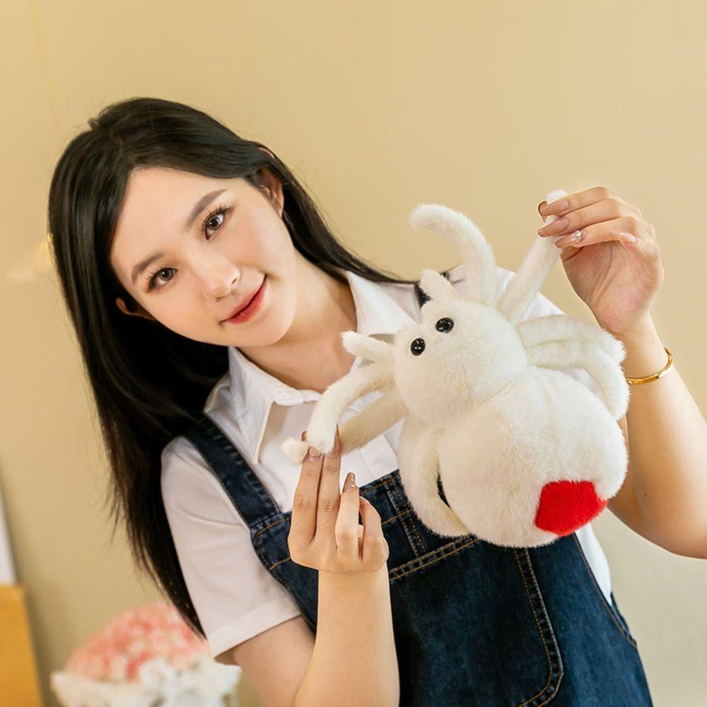 Stuffed Animals Simulation Spider Plush Toy Black Spider Spider Reptile Plush Toy   Birthday Gifts