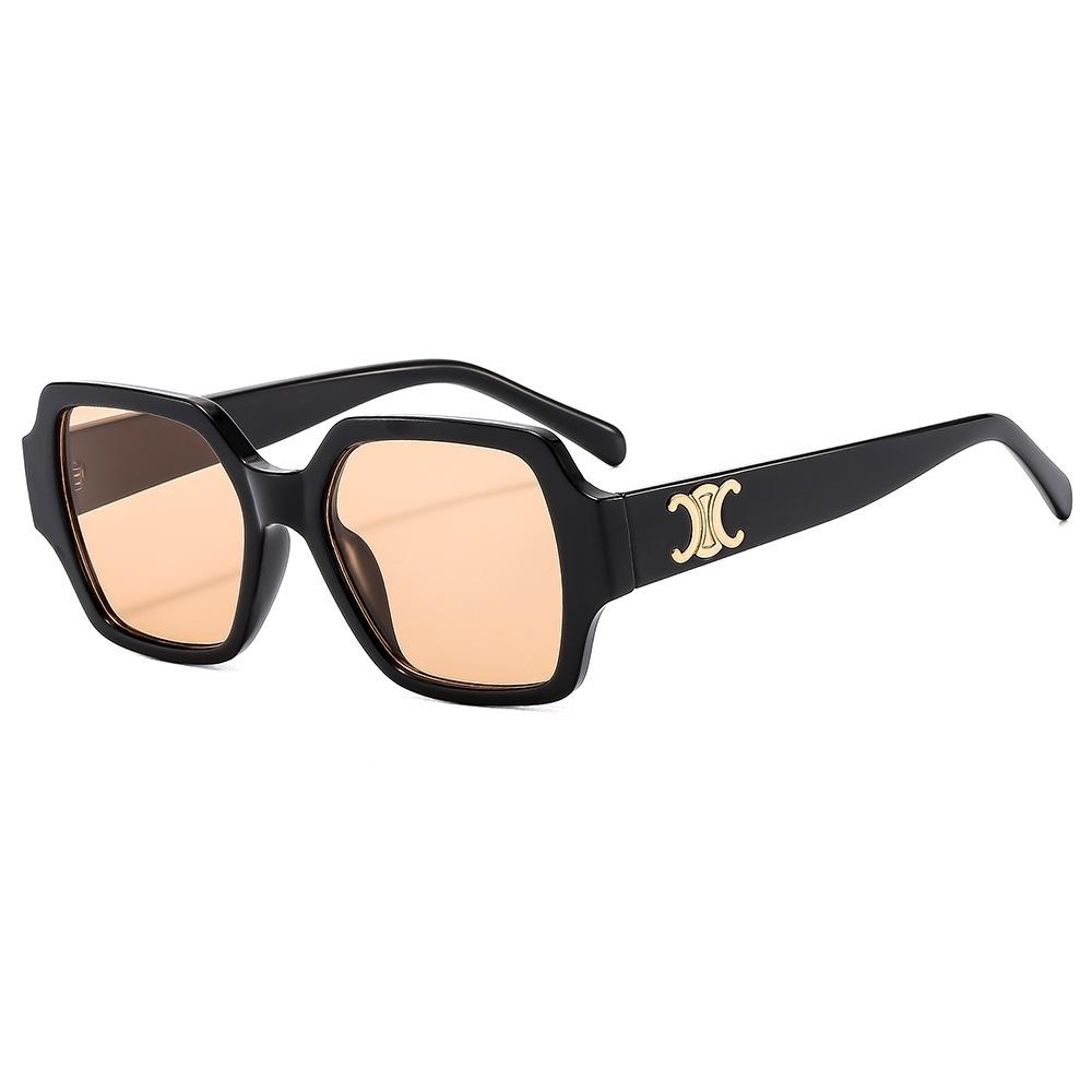 JYL TS Sunglasses Polygon Large Frame UV Street/89228