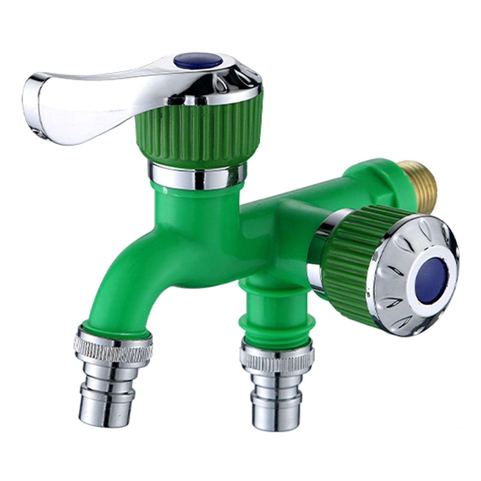 

Двойной быстроразъемный смеситель для стиральной машины, прочный, устойчивый к истиранию, разделитель для прачечной зелёный