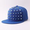 Rivet Baseball Cap Unisex Flat Brim Hip Hop Street Style Sun Hat Dance