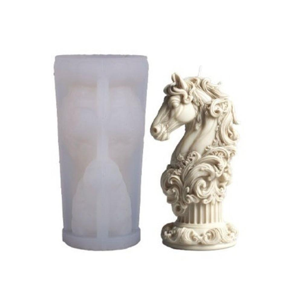 3D Horse Relief Plaster Resin Mold Easy To Release Animal Relief Mold  Craft Making
