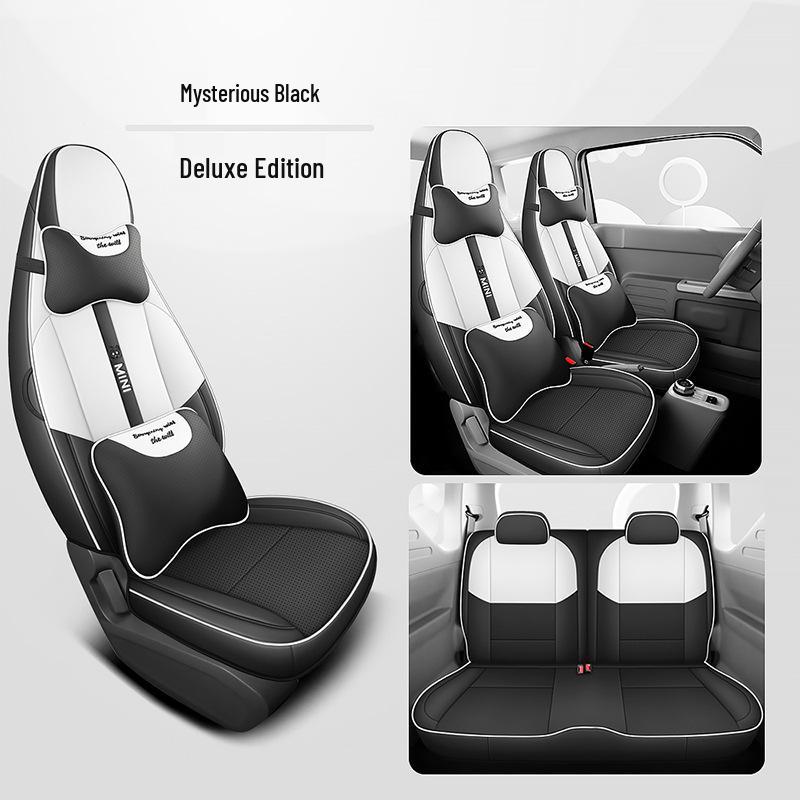 2023 Panda Mini Special Leather Seat Cover for All Seasons