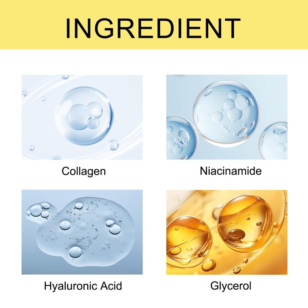Collagen Serum-Moisturizes And Firms The Skin-Brightening, Glow From Within-Suitable For All Skin Types, 30ml