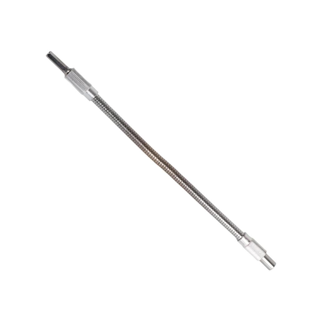 1/4 Inch Hex Shank Flexible Drill Bit Extension Bendable Screwdriver Bit Link For Home Repairs